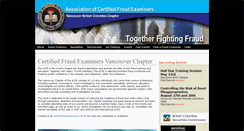 Desktop Screenshot of cfevancouver.com
